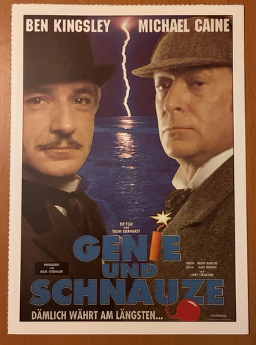 Genie und schnauze filmkarte - genie,