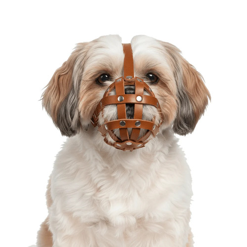 Leder hund maulkorb für - maulkorb,